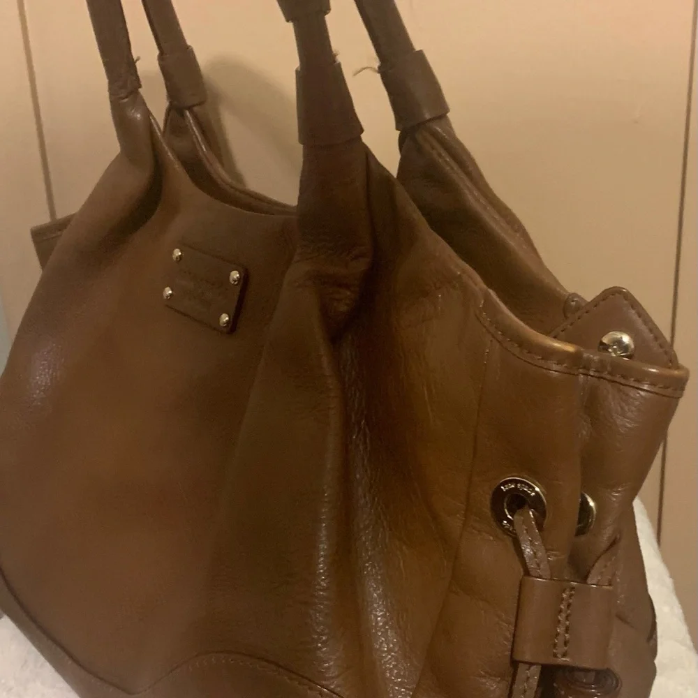 Kate Spade Berkshire Road Brown Leather Bag - Picture 4 of 15
